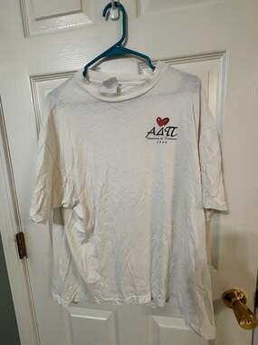 Vintage 1996 Alpha Delta Pi Delta Daddy Day University of Tennessee T-Shirt XL